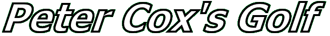 Peter Cox's Golf - A Free Java Golf Game